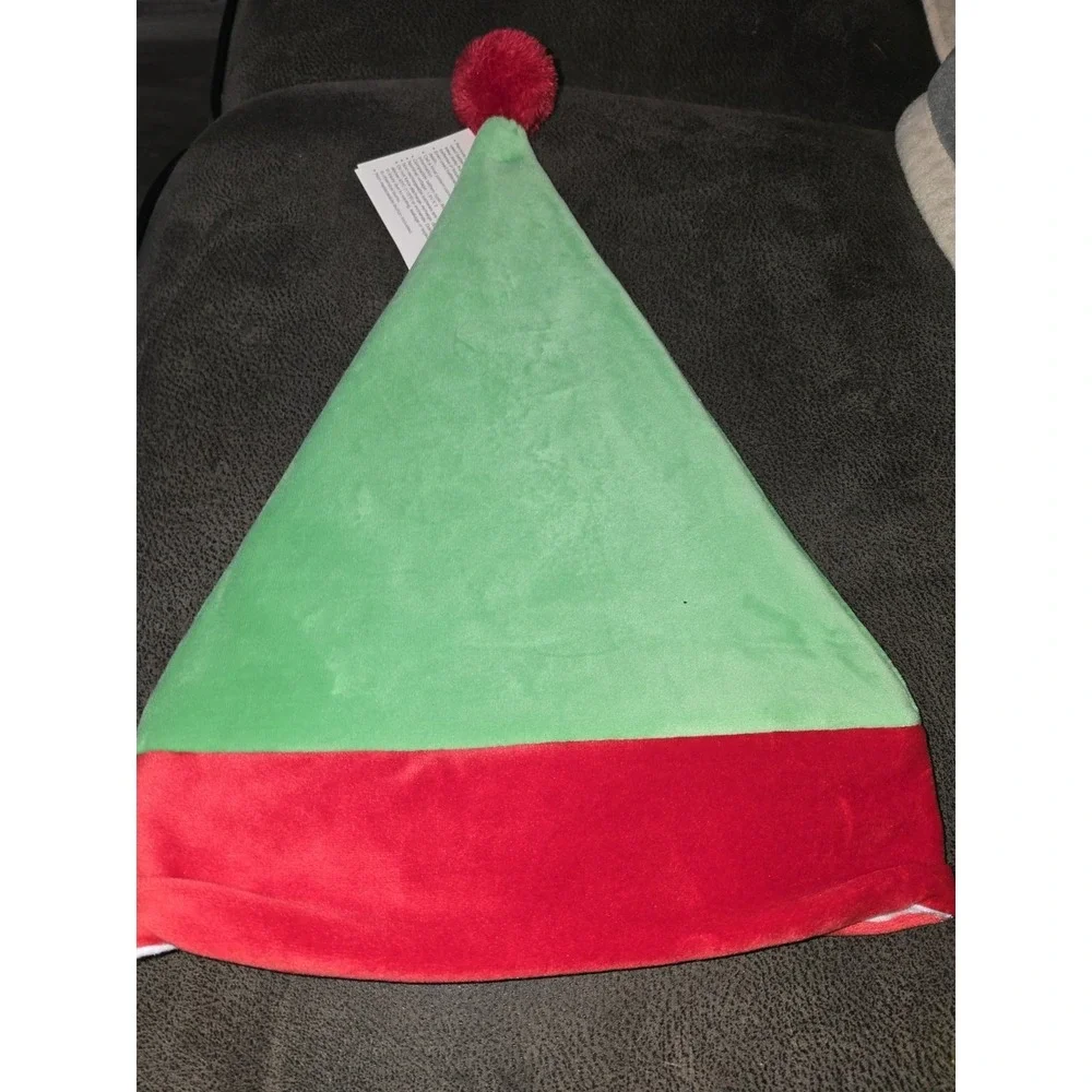Christmas Santa Hat  Lights Up  NWT